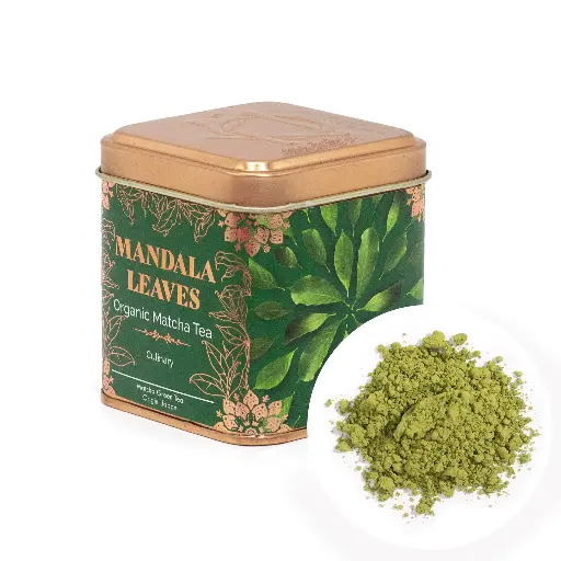 Boîte 50g Thé Matcha Culinaire Bio