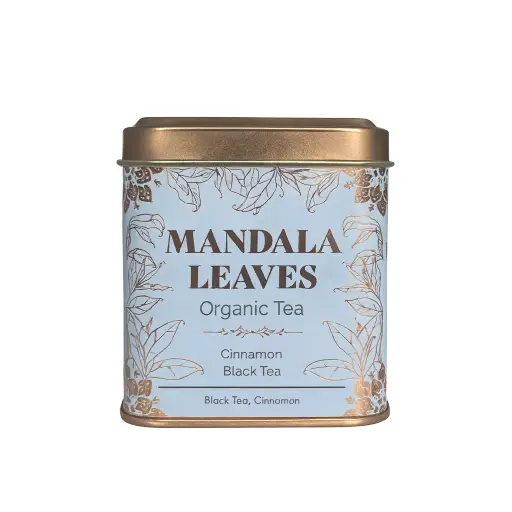 Boîte 50g Thé Noir Bio à la Cannelle 