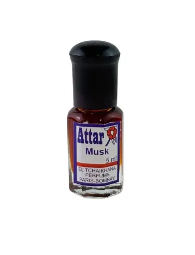 Essence concentrée d'Inde - Attar - Musc noir - 5mL