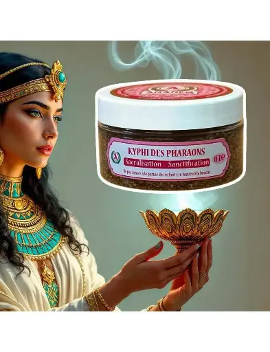 Encens Kyphi des Pharaons - Mélange de résines - 75g