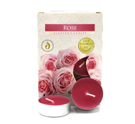 Bougies Chauffe Plat Parfumées - Rose
