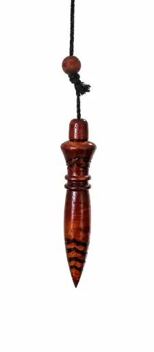 PENDULE EGYPTIEN BUIS THOT (COULEUR CHÊNE PLOMBE)
