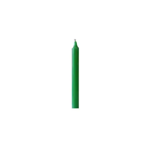 Bougie Teintée Masse - Vert Emeraude ou Vert Pré-1pcs