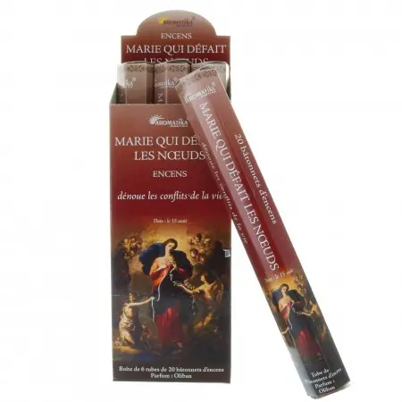 Encens Marie qui défait les nœuds Aromatika hexa