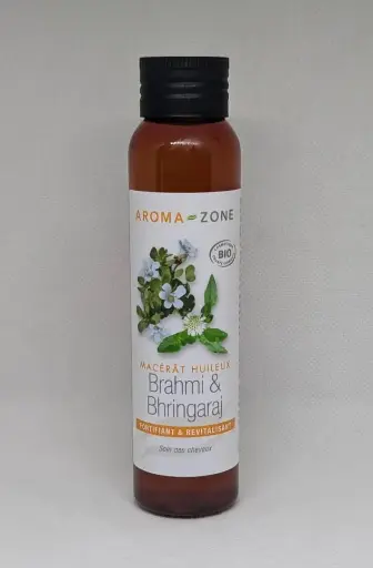 Huile de Brahmi & Bhringaraj BIO (macérât huileux) 