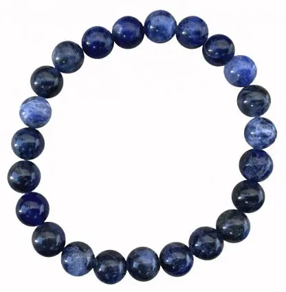 Sodalite- Bracelet en pierre naturelle