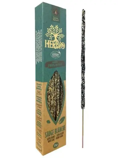 Encens Smudge Ecocert Herbio Sauge Blanche 20g