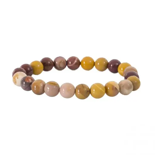  BRACELET 8MM MOKAÏTE 
