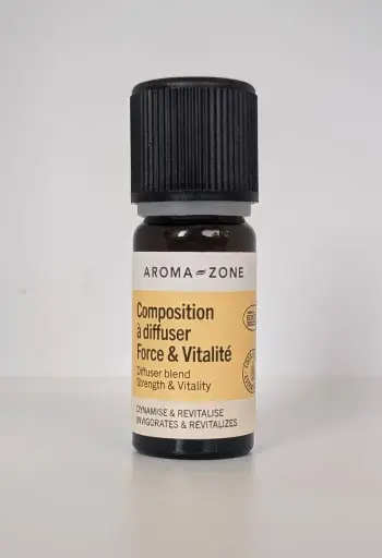 Composition huiles essentielles pour diffuseur Force & Vitalité 