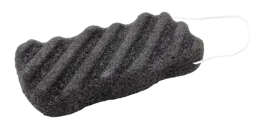 Eponge Konjac Charbon de Bambou 11cm