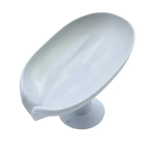 Porte Savon Plastique Ventouse 13cm