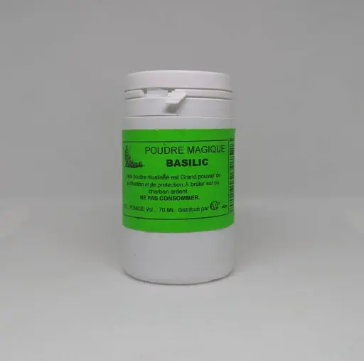 BASILIC - Poudre magique - Sachet