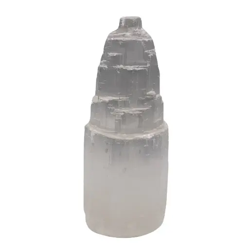 Lampe en Sélénite